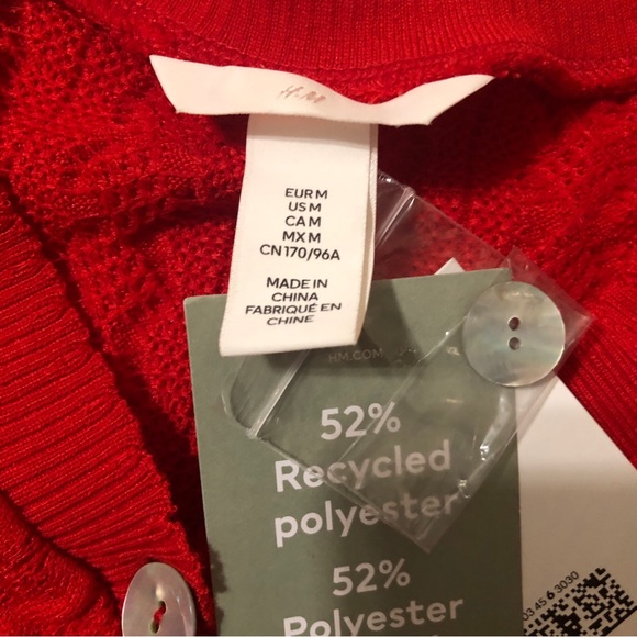 H&M puffed sleeve sweater medium - Picture 6 of 9